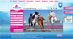 Desktop Screenshot of ferien-mit-hund.de